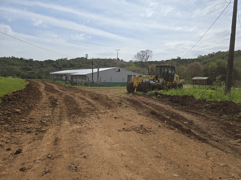 Melhorias em estradas na Terra Indígena